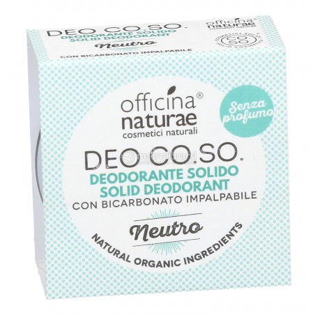 Officina Naturae Co So Deodorante Solido Neutro